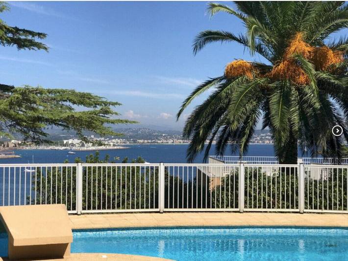 Ferienwohnung für 2 Personen, mit Balkon/Terrasse und Garten sowie Ausblick in Théoule-sur-Mer - 2