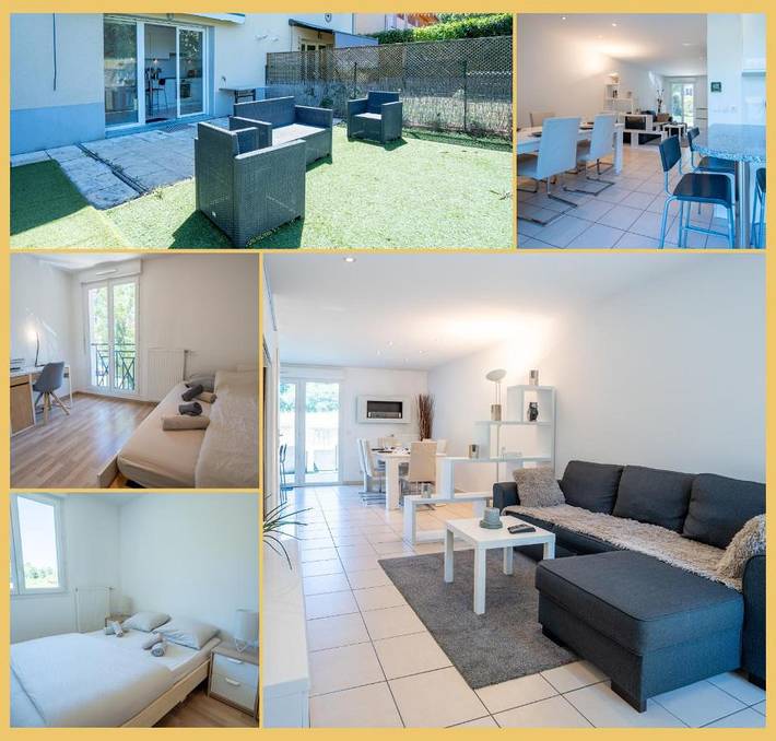 Location de vacances pour 6 personnes, avec Terrasse et Jardin à Étrembières - 2