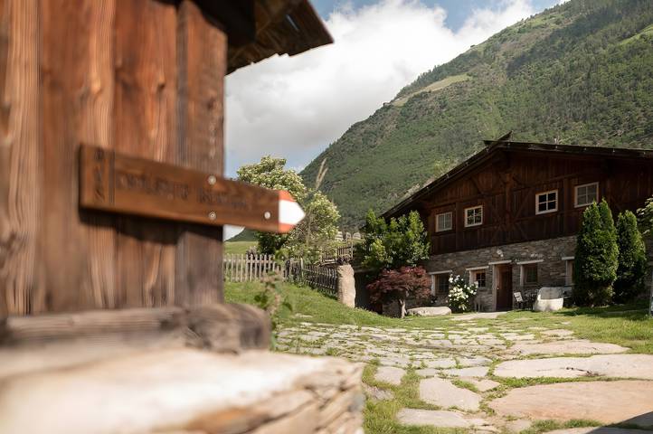 Ferienwohnung für 4 Personen, mit Garten, mit Haustier im Vinschgau