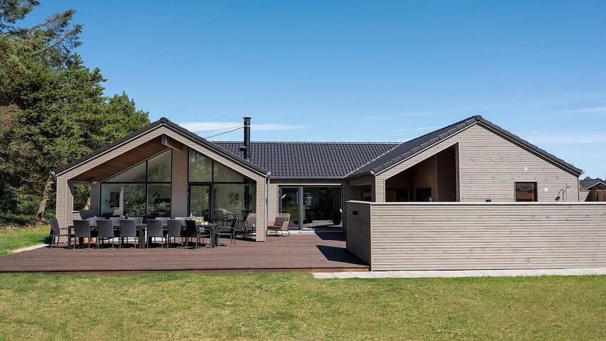 Ferienhaus für 15 Personen, mit Pool und Whirlpool sowie Sauna auf Rømø