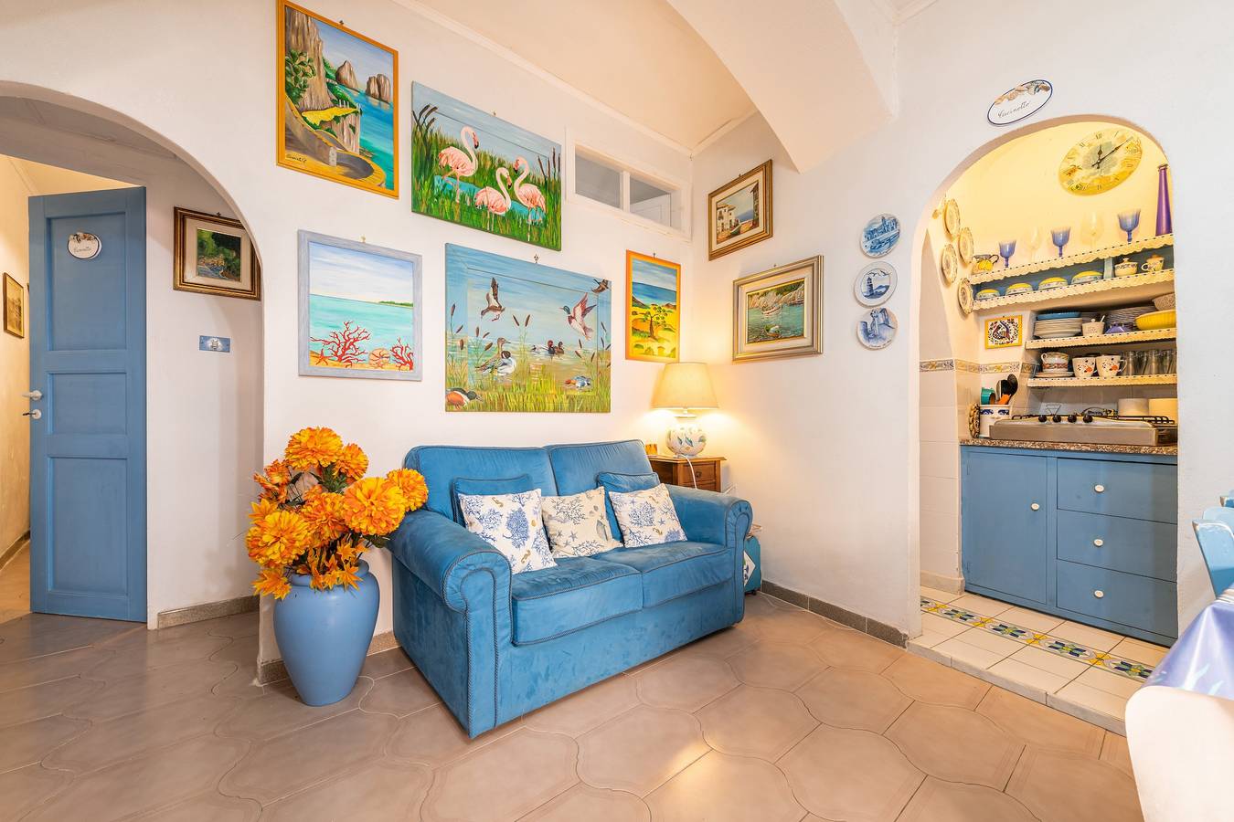 Casa vacanze "Casa San Fruttuoso" vicino alla spiaggia e con aria condizionata in Carloforte, Provincia di Carbonia-Iglesias