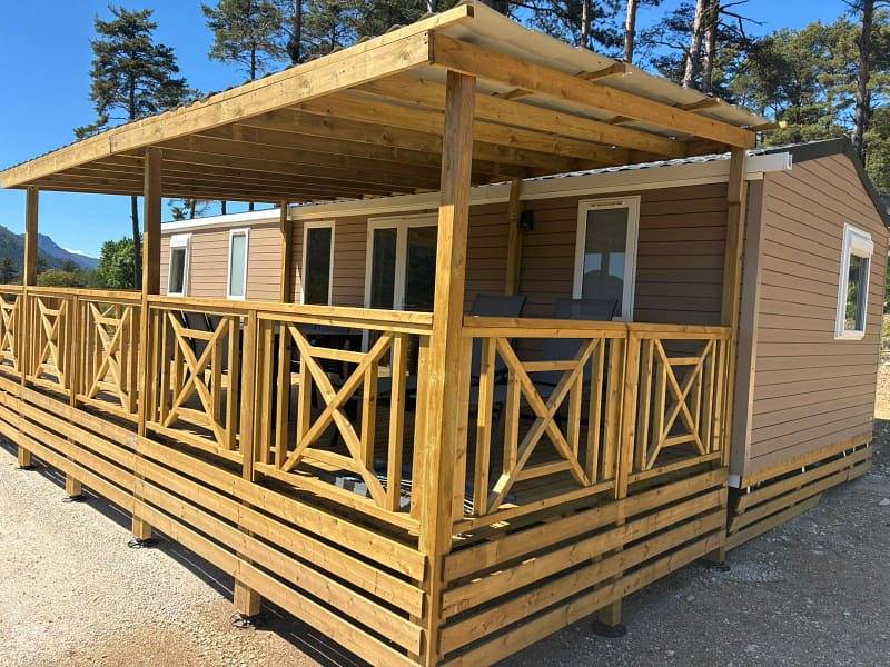 Rcn les Collines de Castellane — Mobile home Violette in La Garde (Alpes-de-Haute-Provence), Parc naturel régional du Verdon