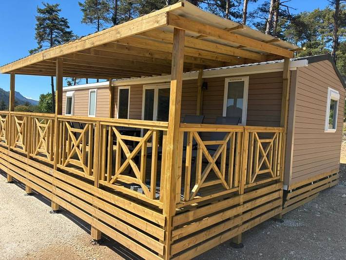 Caravane pour 6 personnes, avec Balcon/Terrasse et Terrasse dans les Gorges du Verdon - 2