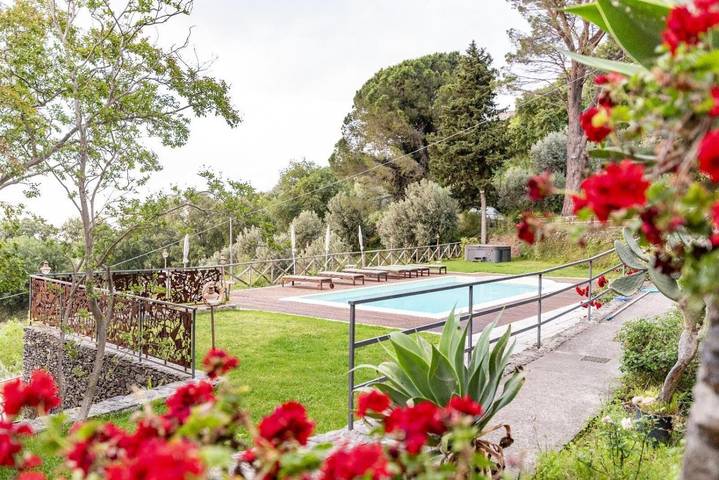 Villa 'Tecla' with Sea View in Capri Leone, Messina Province