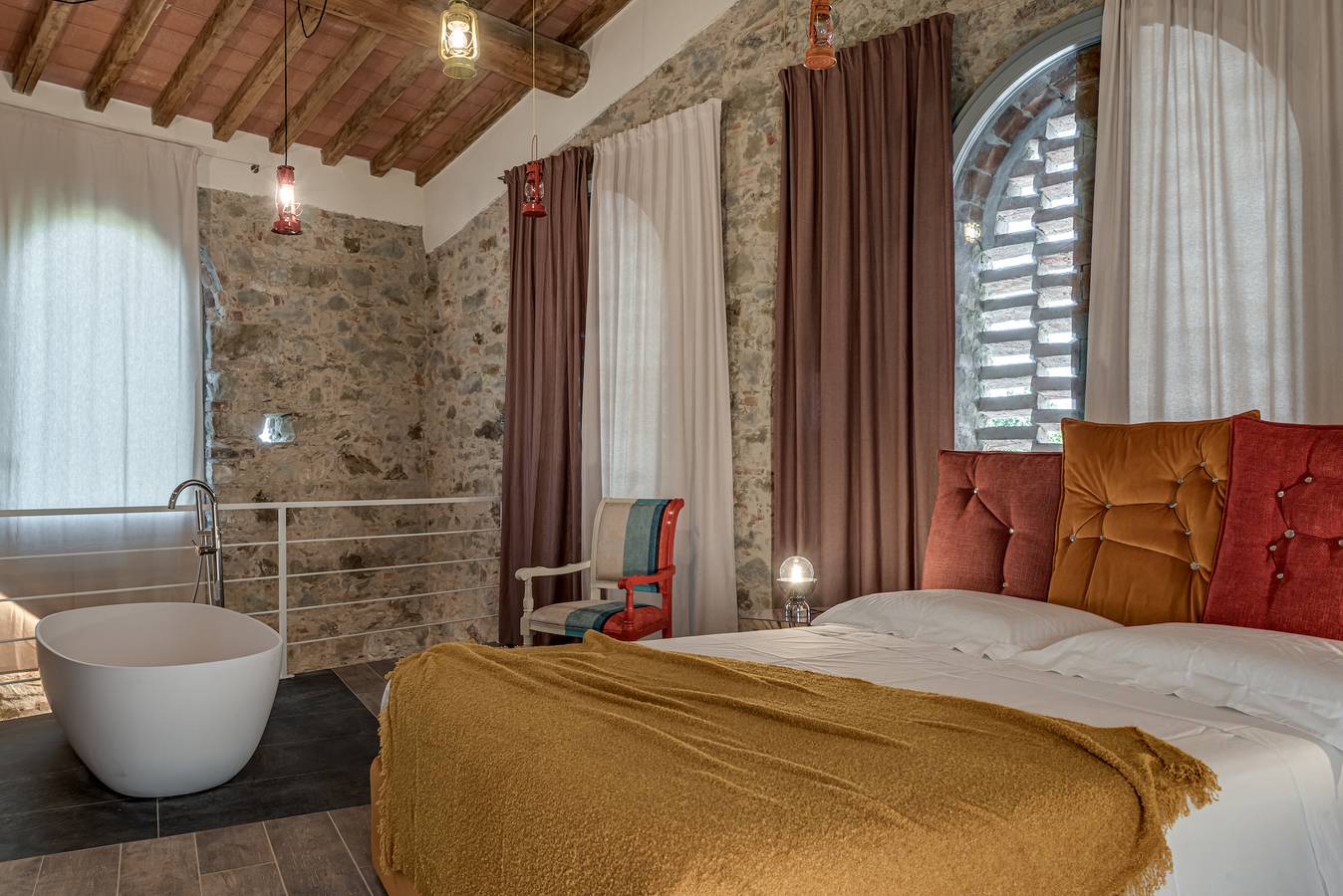 Villa 'Fattoria Mantellassi' with Private Garden, Wi-Fi, and Air Conditioning in Quarrata, Pistoia Province