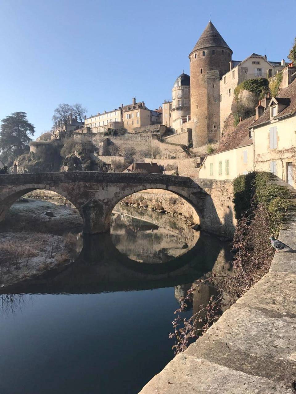 Etape du Pont Pinard in Semur-en-Auxois, Région de Montbard