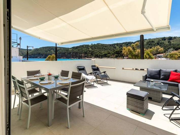 Vakantieappartement voor 6 personen, met terras in L'Escala