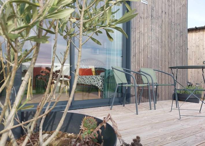 Chambre d’hôte pour 2 personnes, avec jardin