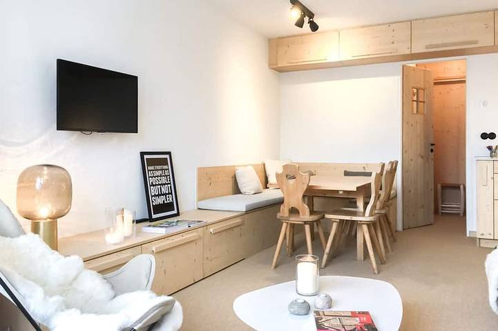 Geheel appartement, Courchevel 1850: 3-bedroom apartment on slopes, parking in Courchevel 1850, Saint-Bon-Tarentaise