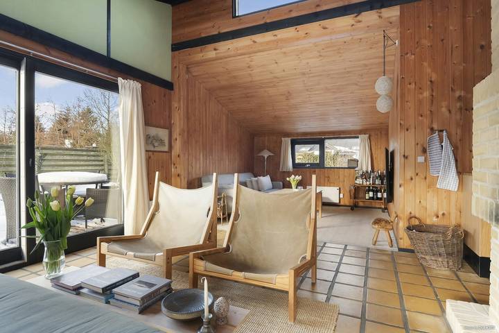 Ferieudlejning for 6 personer, med Terrasse i Saksild