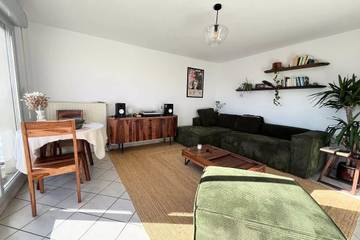 Gîte pour 4 personnes, avec balcon à Villeurbanne