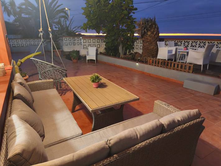 Ganze Wohnung, Ferienwohnung für 4 Personen mit Garten in El Pozo de las Calcosas, Valverde