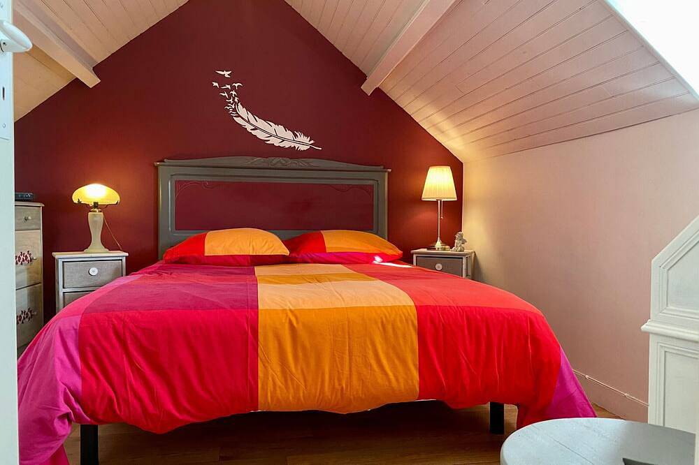 Ferienhaus am See mit eingezäuntem Garten, Kamin und Wlan in Joué-sur-Erdre in Vioreausee, Joué-sur-Erdre