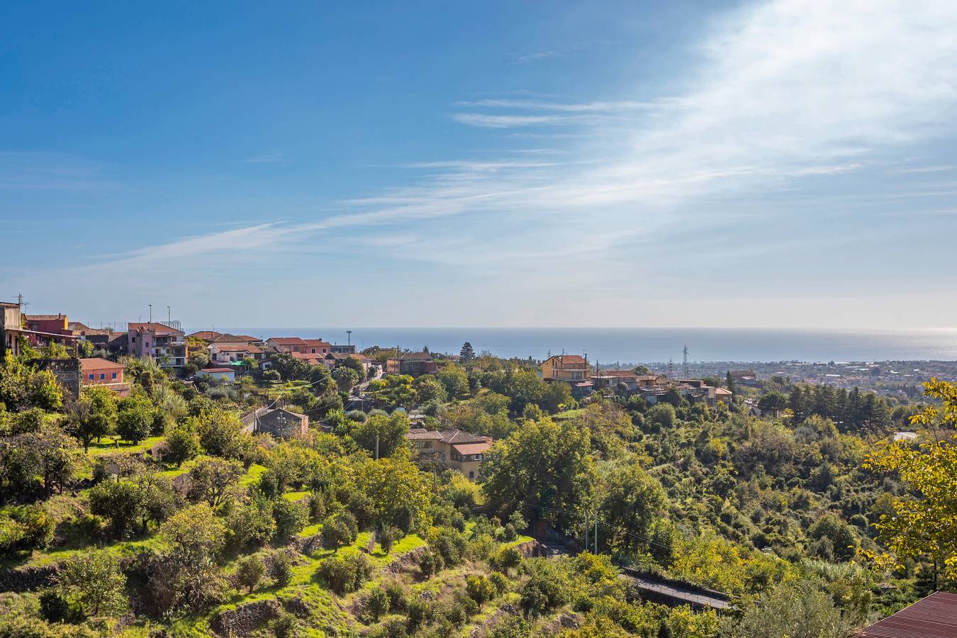 Ganze Wohnung, Apartment in Villa mit Pool in Giarre, Ätna