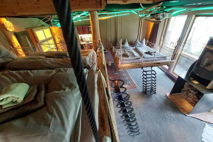 Biberloft - Naturbauappartement direkt an der Donau in Donauwörth, Schwäbische Alb Radweg Region