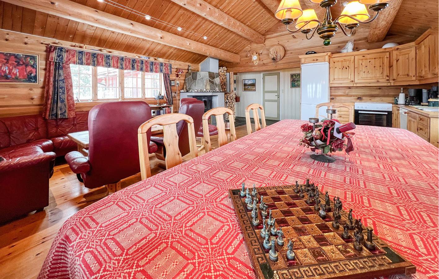 Vakantiehuis voor 10 personen met terras in Skeikampen, Gausdal