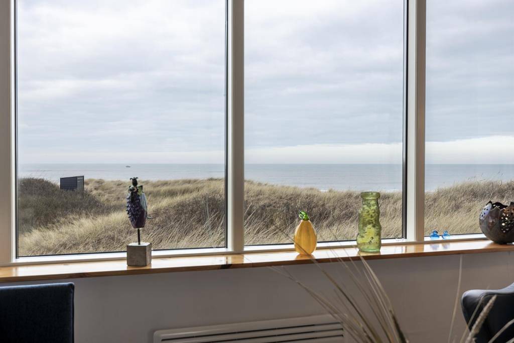 Renoviertes Ferienhaus mit Panoramablick auf das Meer in lønstrup, Hjørring und Umgebung