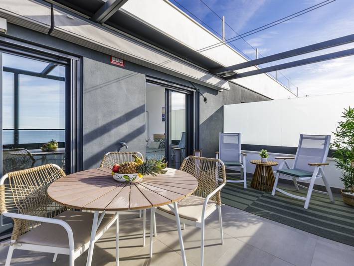 Apartamento de vacaciones para 3 personas, con piscina y terraza - 1