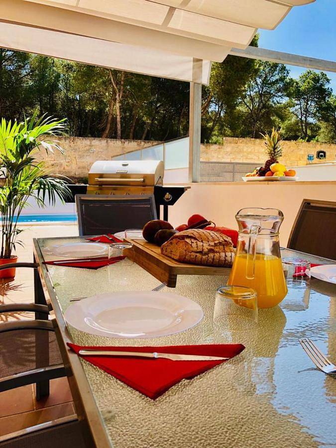 Finca mit hund für 6 Personen, mit Balkon und Terrasse sowie Garten und Pool in Can Picafort - 2