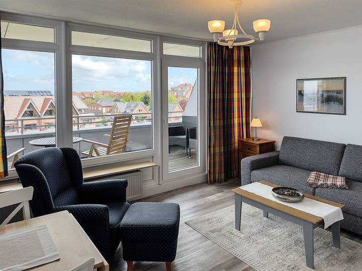 Ferienwohnung für 2 Personen, mit Balkon an der Nordsee - 4