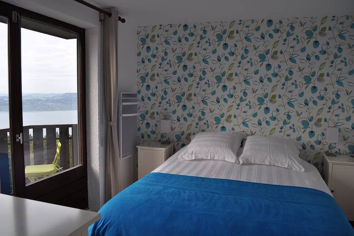 Appartement entier, Smart appartement 2 chambres avec vue sur lac, minutes de pistes et des plages in Thollon-les-Mémises, Région de Thonon-les-Bains