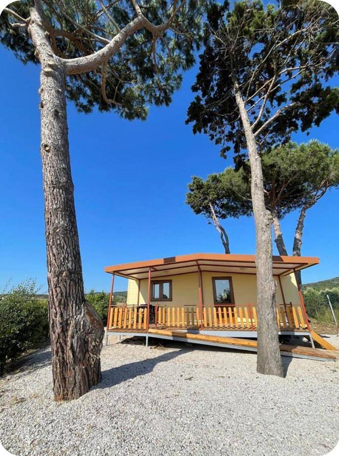 Camping für 5 Personen, mit Ausblick und Garten, mit Haustier in Italienische Riviera - 2