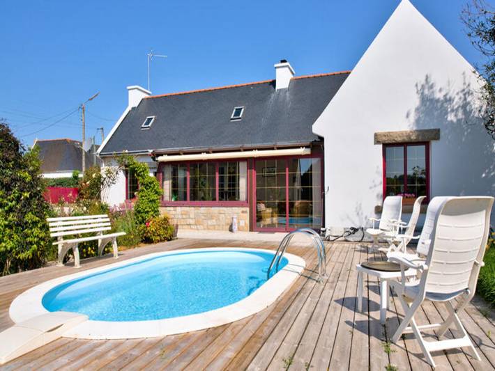 Appartement de vacances pour 6 personnes, avec piscine et jardin, animaux acceptés - 1