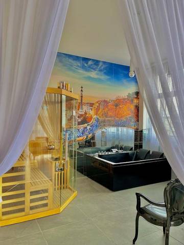Gîte pour 2 personnes, avec jacuzzi et sauna dans Wittelsheim