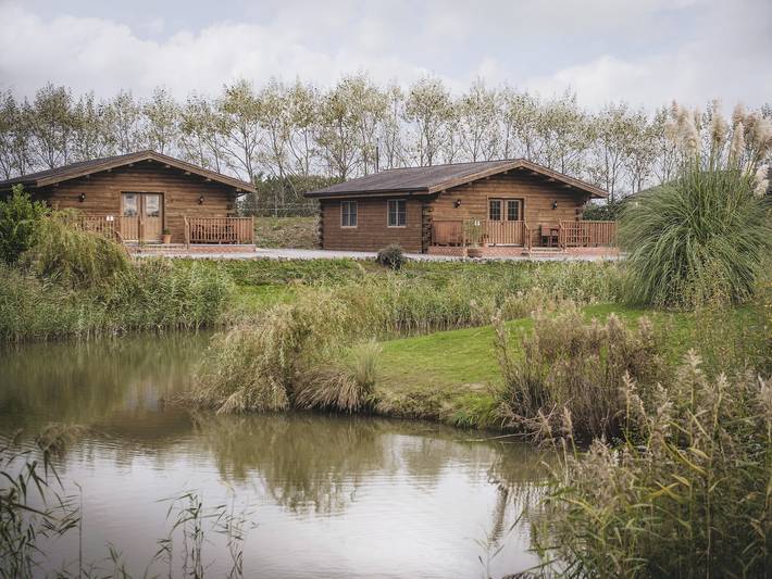 Log cabin for 4 people, with Garden in Lincolnshire