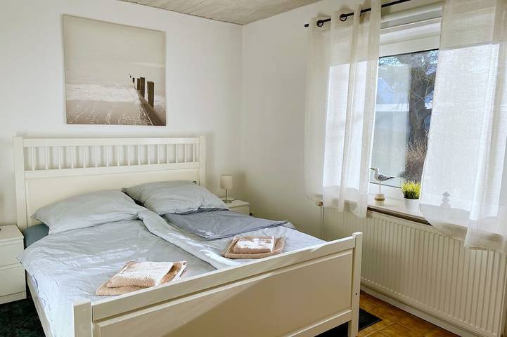 Bungalow für 4 Personen, mit Terrasse und Garten, mit Haustier