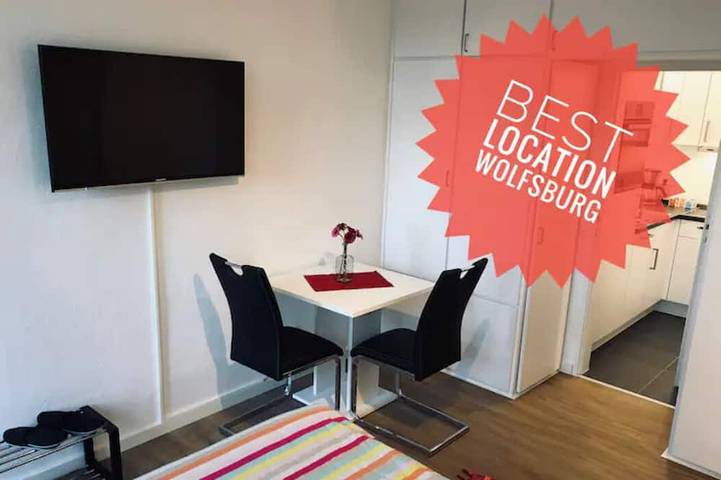 Bungalow am Stadtwald, 24h Check-In in Wolfsburg, Braunschweig und Umgebung