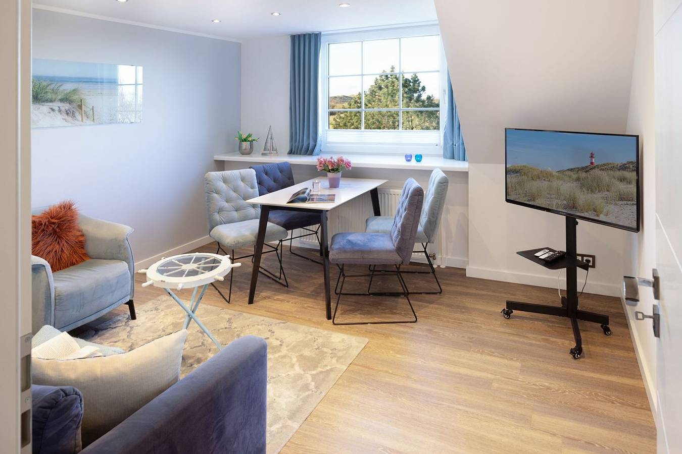 Ganze Wohnung, Exklusives Apartement Oceanview mit Meerblick, Sauna und Strandnähe in List auf Sylt in List (Sylt), Sylt