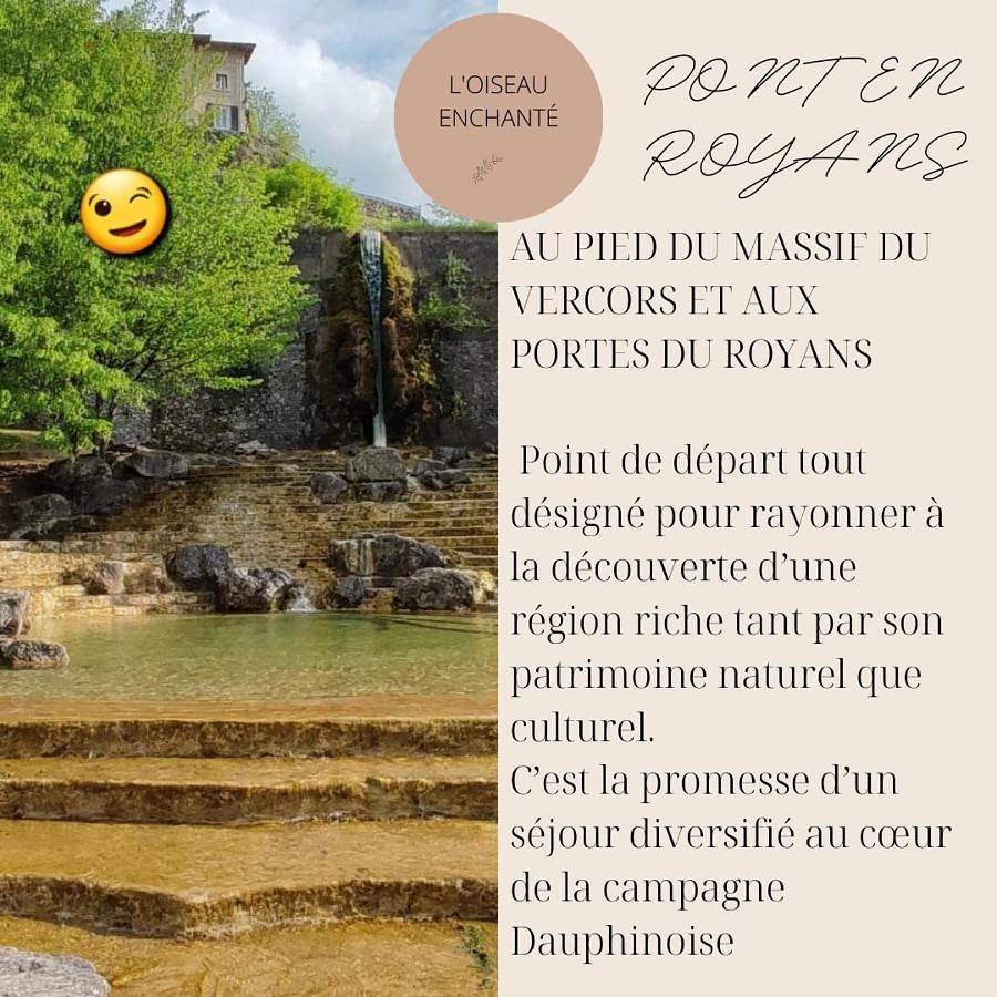 Appartement entier, One-Bedroom Apartment in Pont-en-Royans, Parc naturel régional du Vercors