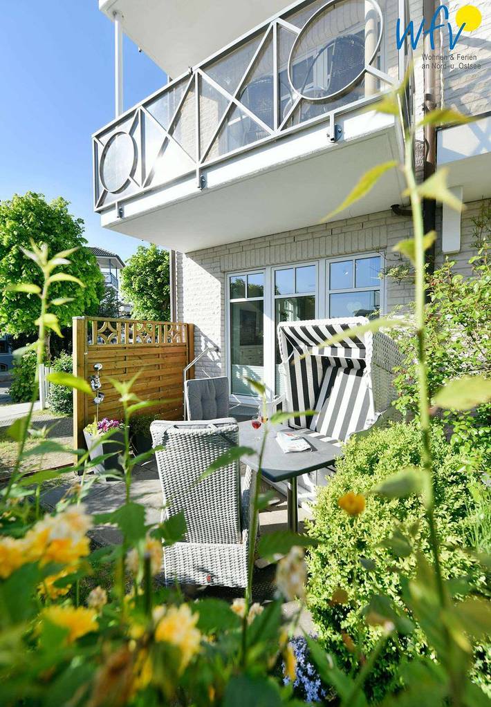 Ferienwohnung für 4 Personen, mit Terrasse und Sauna sowie Garten in Binz - 2