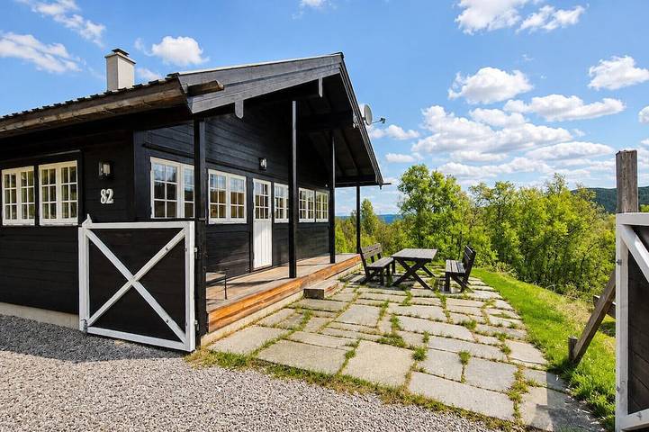 Blockhütte für 6 Personen, mit Garten und Terrasse sowie Sauna - 1