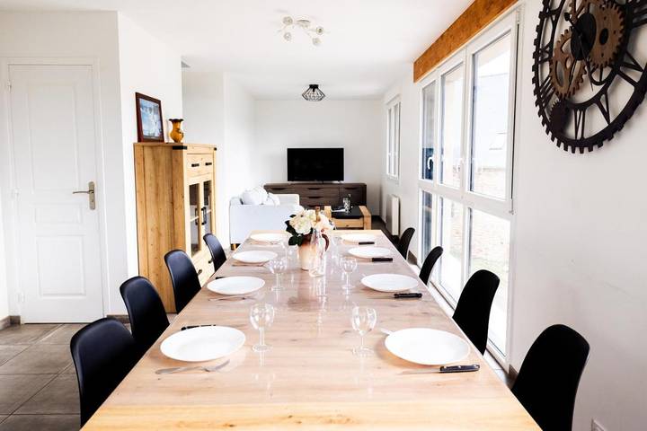 Location de vacances pour 4 personnes, avec jardin, animaux acceptés à Baguer-Pican - 4