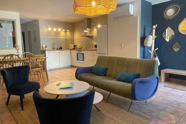 Maison de vacances pour 4 personnes, avec jardin