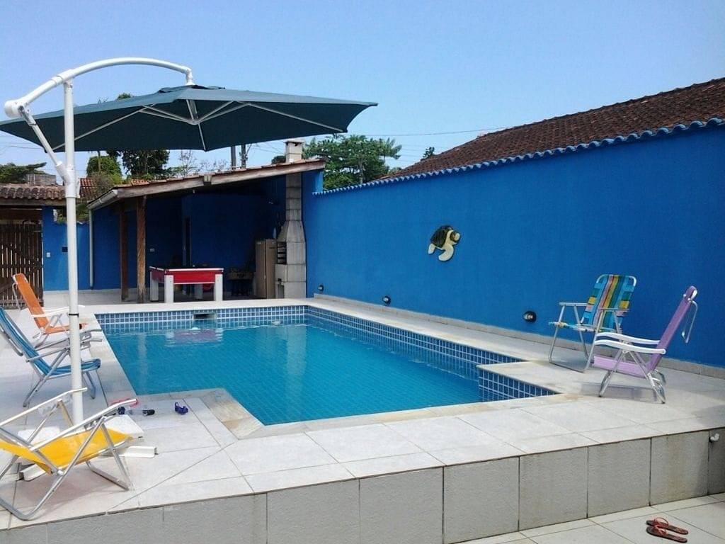 Haus in Boracéia Ii mit Pool 3 Schlafzimmer mit 2 Suiten, Billardtisch, 4 Badezimmer in São Sebastião, Região Metropolitana do Vale do Paraíba e Litoral Norte