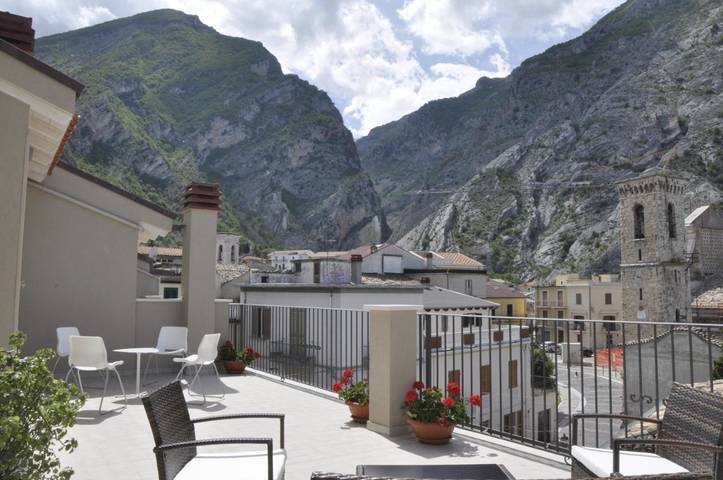 Maison d’hôte pour 2 personnes, avec Terrasse et Vue à Lama dei Peligni