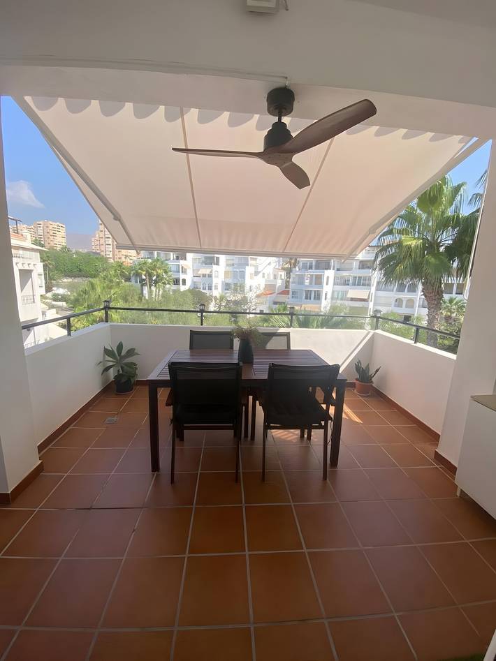 Ferienwohnung für 8 Personen, mit Balkon und Garten sowie Kinderpool in Roquetas de Mar - 3