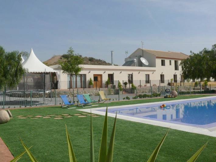 Casa rural, con Terraza y Jardín además de Piscina y Vistas en Sierra Espuña