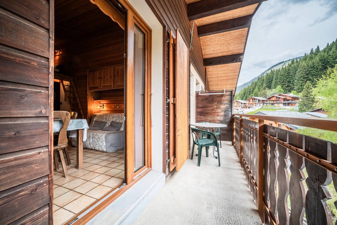 Apartment 'Le Chamois De Vermeil - 6 People' with Mountain View, Balcony and Wi-Fi in Châtel, Les Portes du Soleil