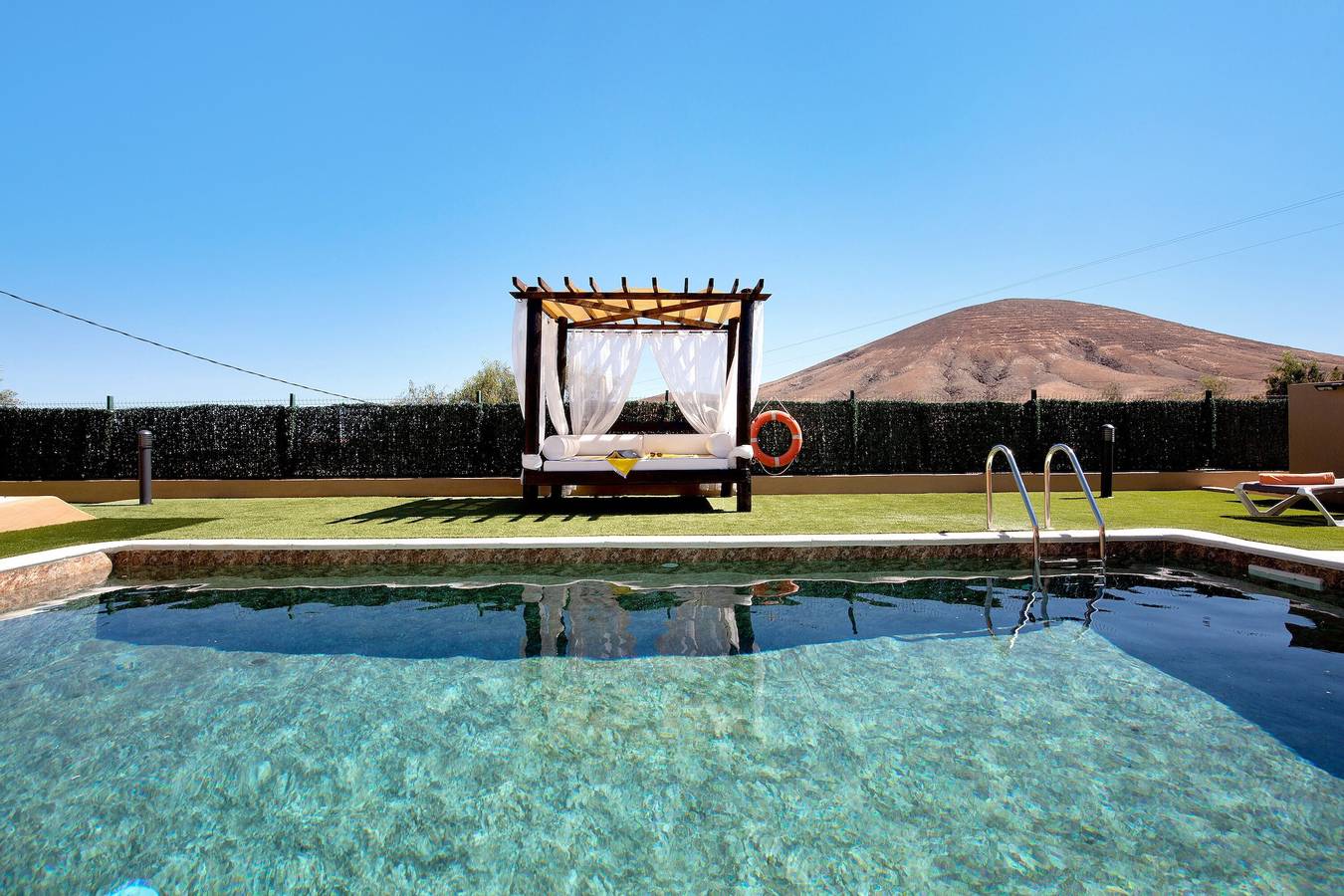Ferienhaus 'Valentina' mit Bergblick, Wlan und Klimaanlage in Tuineje, Fuerteventura