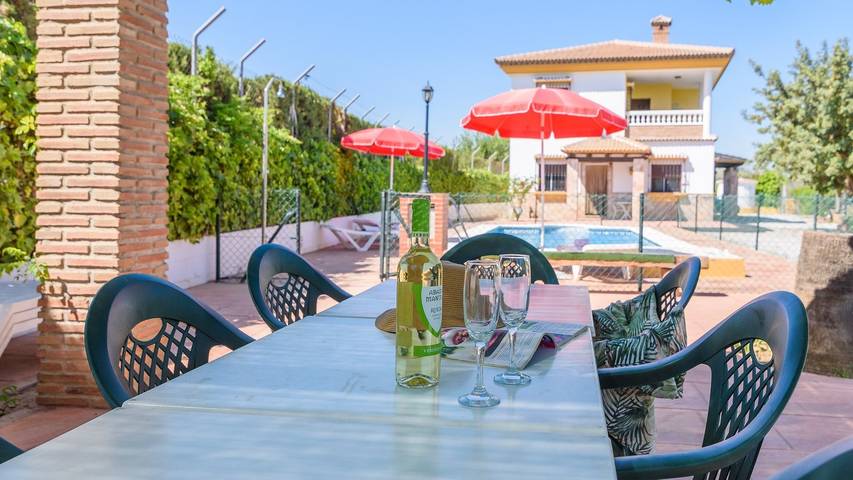 Casa rural para 10 personas, con balcón/terraza y piscina en El Borge - 3