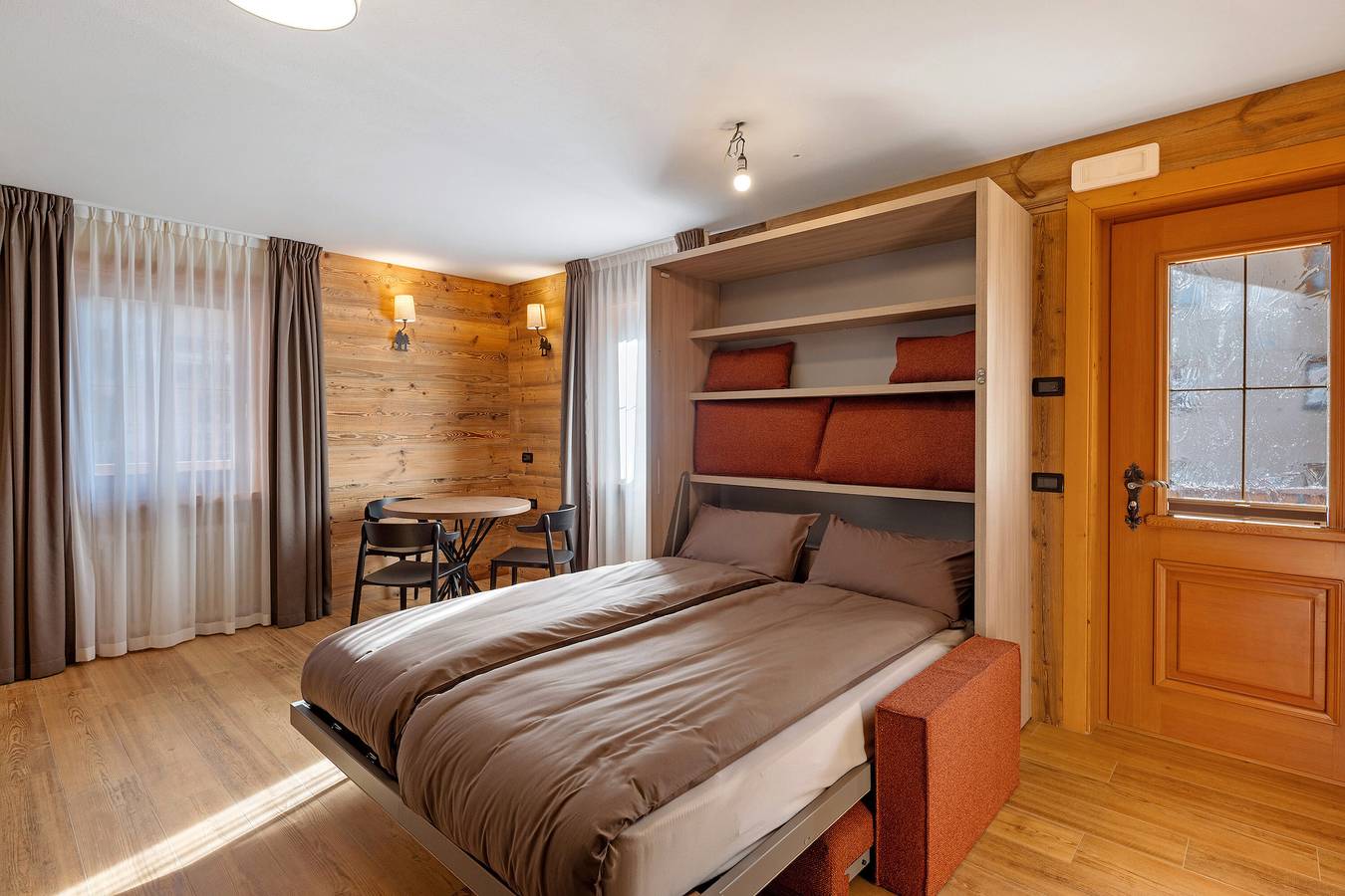 Estudio entero, Apartamento 'Cràp de la Parè' con vistas a la montaña, jardín compartido y Wi-Fi in Livigno (Town), Livigno