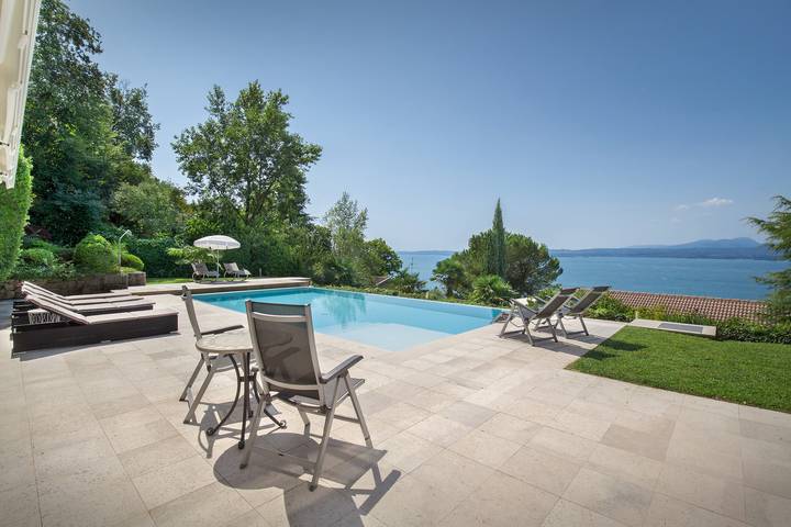 Villa mit pool für 8 Personen, mit Terrasse und Garten sowie Seeblick, mit Haustier in Torri del Benaco - 4