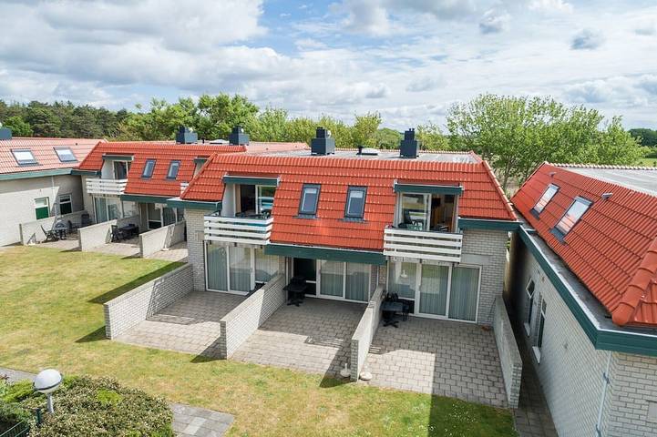 Vakantieappartement voor 4 personen, met zwembad en balkon, met huisdier in De Koog