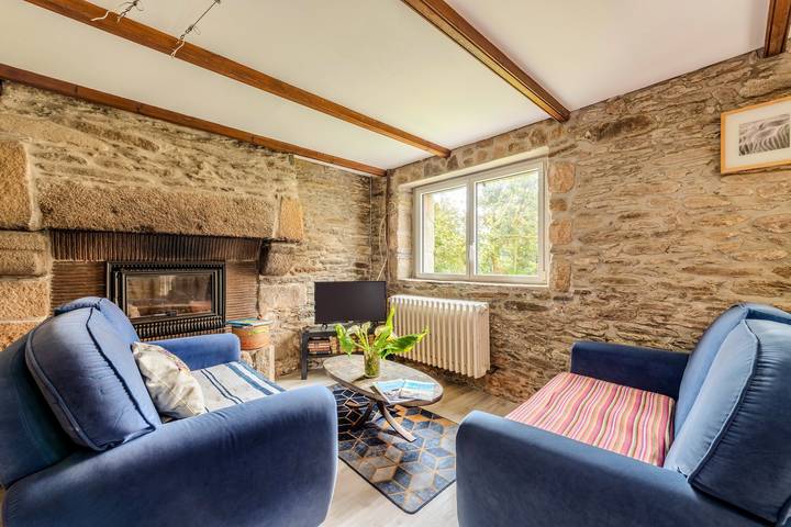 Maison de vacances 'Maison 6 Personnes Avec Piscine' avec piscine privée et Wi-Fi in Le Conquet, Région de Brest