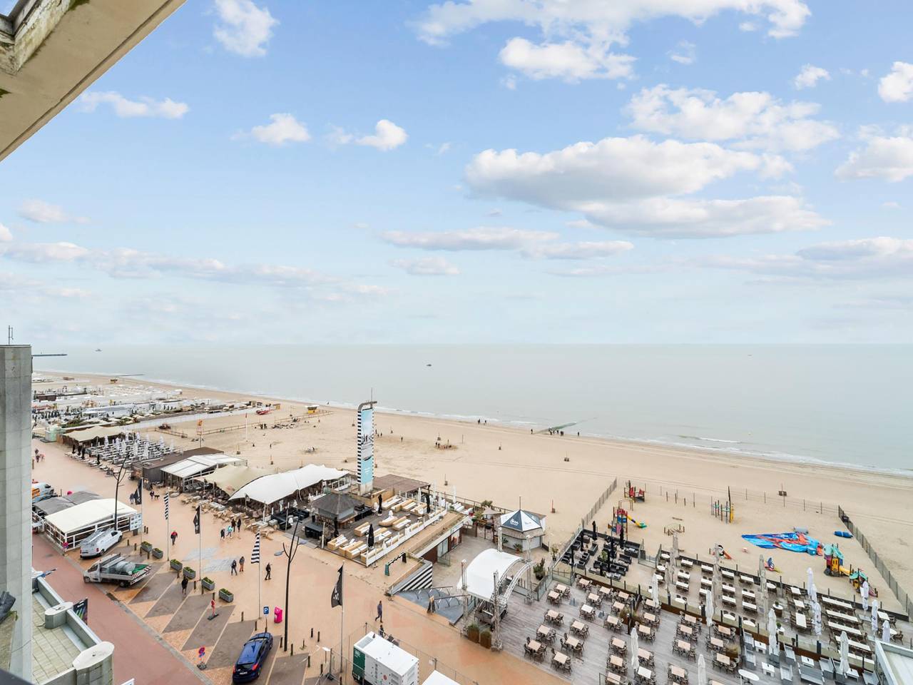 Aantrekkelijke studio met uitzicht op zee in Blankenberge, Belgische Kust