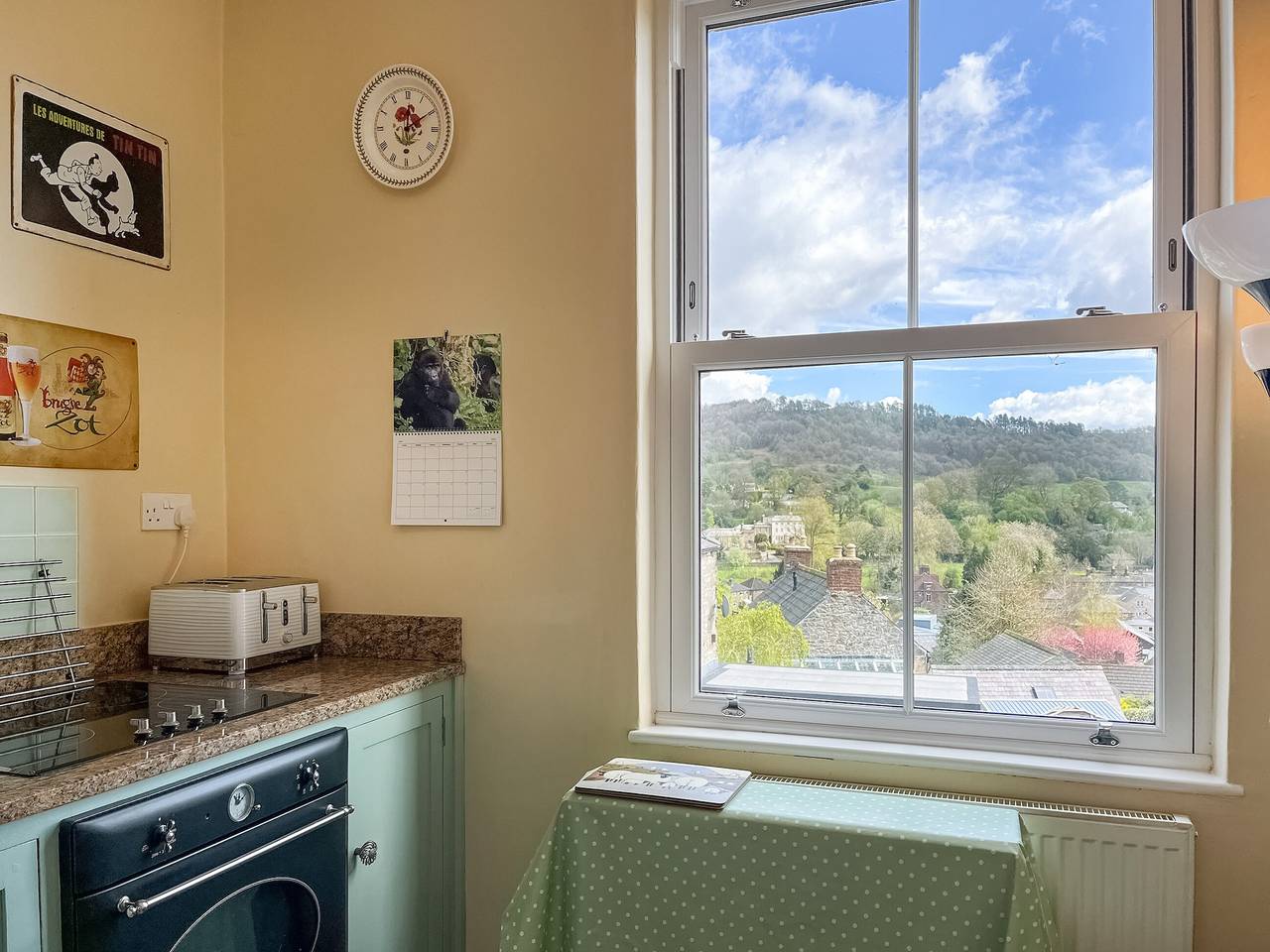 Rock Terrace View in Bakewell, Derbyshire